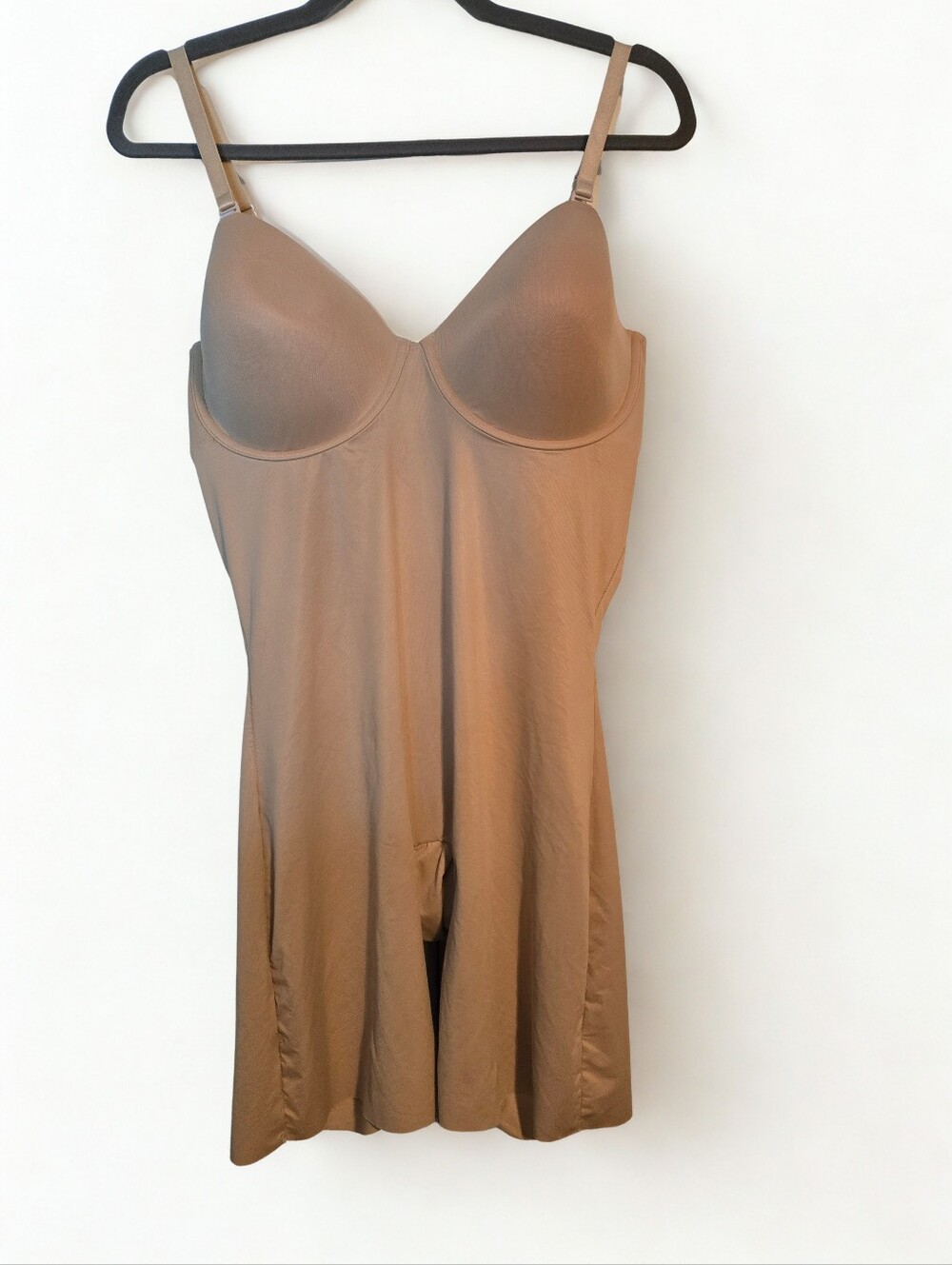 Nude Seamless Shapewear Bodysuit with Underwire Support